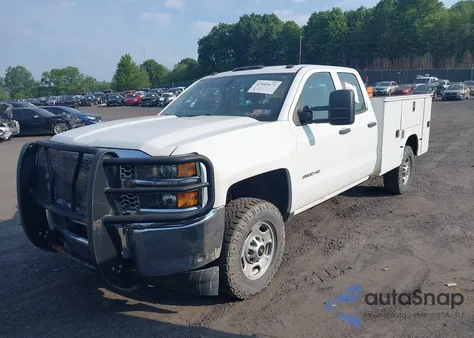 2019 Chevrolet Silverado 2500Hd Wt из США, поврежденный, VIN 2GC2KREG7K1156671